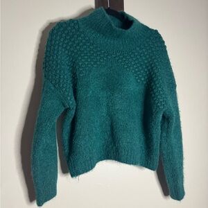 Free People Bradley textured roll neck sweater